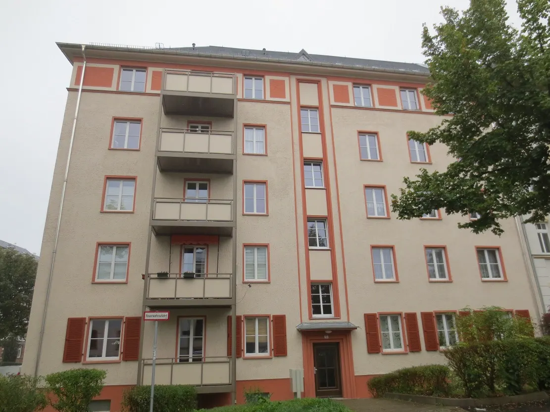 Gründerzeit- und Jugendstilfassaden im Chemnitzer Stadtteil Kaßberg