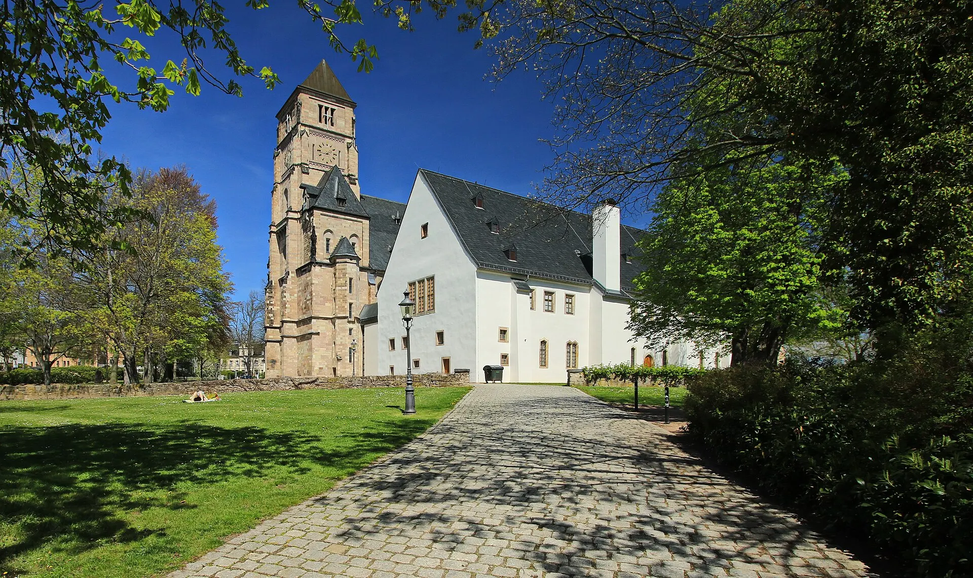 Schloßkirche und Schloßbergmuseum auf dem Chemnitzer Schloßberg