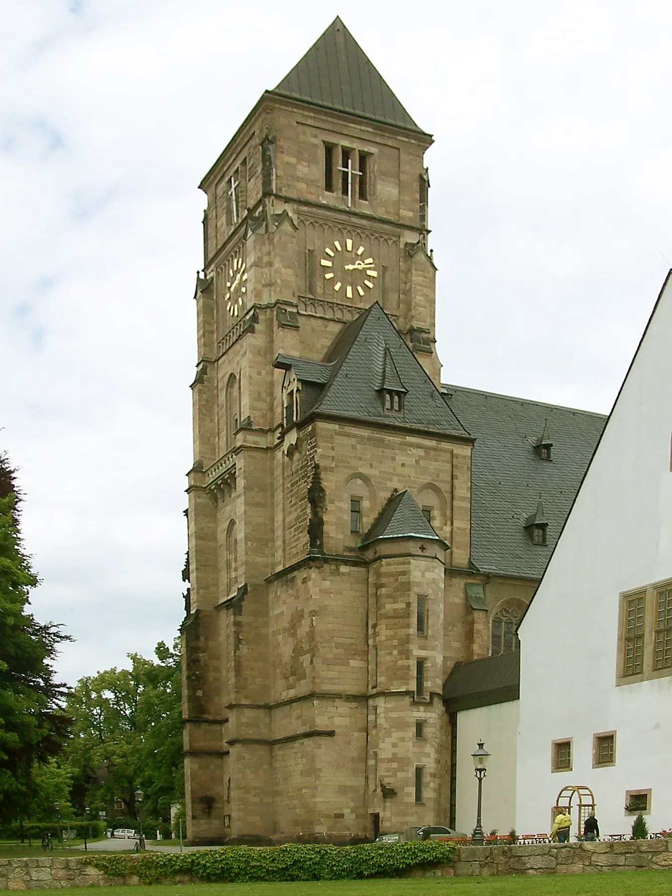 Die Schloßkirche im Stadtteil Schloßchemnitz